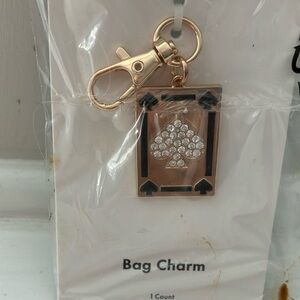 Kate Spade x Target Spade Rhinestone Bag Charm